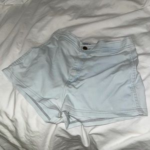 American apparel super soft high-waisted short-shorts